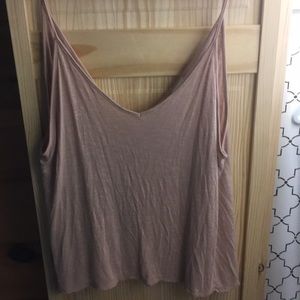 Flowy V neck shirt